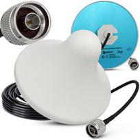 Grybo formos antena 7dBi šoninis kabelis 7m Nm