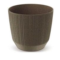 Vazonas Ryfo Eco wood, tamsiai rudas, 126 mm