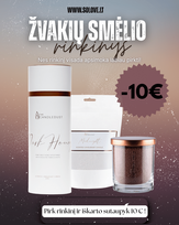 Smėlio žvakių rinkinys – 650 g + 330 g + 160 g | Sutaupyk 10 €