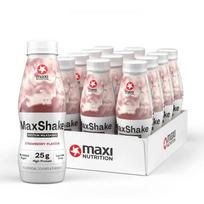 MaxShake – Baltyminis kokteilis be laktozės (330 ml) x 12 pakuotė