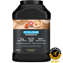 MaxiNutrition Cyclone – baltymų ir kreatino mišinys „Viskas viename“