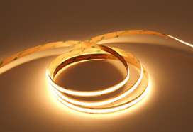 LED strip 12W, CRI>90, 24V, warm white 3000K, IP20, 5m UQS-COB-12W-WW-24V-5 | 5902135157497