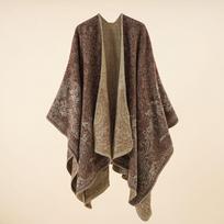 Kašmyro Žieminiai Šilti Pončai Ir Apsiaustai Moterims Foulard Femme Šaliai Ir Apklotai Gėlių Rašto Pashmina Moteriška Bufanda Mujer