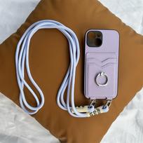 Crossbody laidas su karoliukais, dirželis, odinis dėklas, skirtas OPPO Reno 12 11 10 Pro Reno 11F 5g, kortelių laikiklis, žiedas, stovas, dangtelis For Reno 10 Pro 5g&Case & Strap