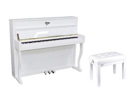 V-TONE BL-980 WH skaitmeninis pianinas, baltas, ir pianino sėdynė, balta