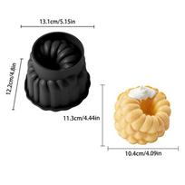Big Raspberry Mousse Cake Silicone Mold Mold For Chocolate Puddings Desserts Breads Diy Candles Multipurpose Strawberry Mould juoda