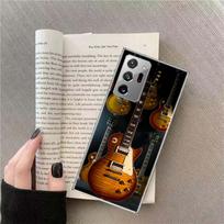 Retro roko muzikos elektrinės gitaros telefono dėklas, skirtas Samsung A17 A37 A57 A54 A14 A24 A34 A07 A04S A02S A12 A22 A32 A52S A16 A26 A36 A Samsung A24