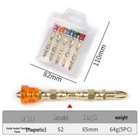Precision Magnetic Dual-Head Screwdriver with Cross Positioning