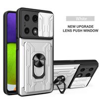 For Xiaomi Redmi Note 13 Pro 5G 12 Pro+ Plus 12S 11S 11 Pro Case Cover With Card Pocket Ring Magnetic Shockproof Fundas Coque Redmi Note 12S 4G