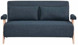 Sofa-lova Homla Calore, tamsiai mėlyna (navy) sp., 90 x 157 cm x 82 cm