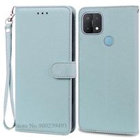 OPPO A15 dėklas OPPO A15S dangtelis Silikoninė piniginė Atverčiamas dangtelis OPPO A15 CPH2185 A15S CPH2179 telefonui Odinis Coque Fundas For OPPO A15