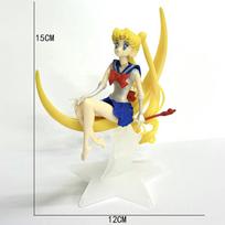 Sailor Moon Anime figūrėlės - Tsukino Usagi (Mėnulio jūreivė) Kolekcionuojami modeliai ir torto papuošimai Anime modelis