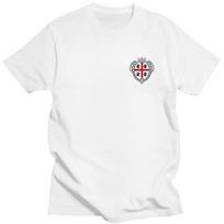 Individualūs Sardinijos vėliavos herbo marškinėliai trumpomis rankovėmis medvilniniai marškinėliai gatvės stiliaus marškinėliai laisvalaikio Italija Sardinija Marškinėlio audinys... S įvairiaspalvis