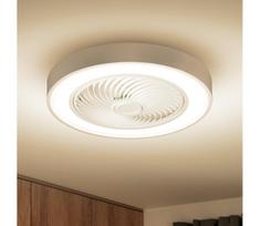 Brilagi-LED Dimeriuojamas šviestuvas su ventiliatoriumi LED/30W/230V 3000-6500K balta + pultelis