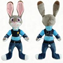 Zootopia 2 Anime pliušinis žaislas Triušis Judy Hopps lėlė Lapė Nick Wilde lėlė Pliušinė švelni lėlė Dovana vaikui gimimo dienai Naujausio metų dovana