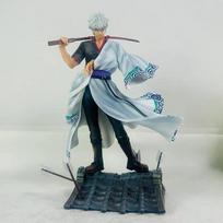 30cm Gintama Sakata Gintoki 2.0 Upgrade Gk Action Figure Anime Statue Collectible Figurine Desk Decoration Toy Present Designed For Fans