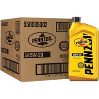Pennzoil 5W-20 įprastas variklio aliejus kasdieniam variklio tepimui ir apsaugai nuo nusidėvėjimo 5W-20(6x1 qt)