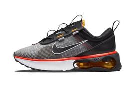 Nike Air Max 2021 žemi bėgimo bateliai Pilki Raudoni Vaikams 3–7 metų amžiaus DB1109-005 28.5 black