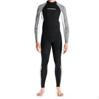 Adults Wetsuit 3mm Neoprene Diving Suit for Water Sports Canoeing Swimming Men XXXL black