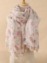 Naujas Mados Vasaros Moteriškas Šalikas Bohemiškas Gėlė Paplūdimio Hidžabas Šaliai ir Apsiaustai Moteriškas Foulard Echarpe Dizainerio Pašmina Bandana One Size