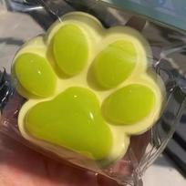Giant adorable creative cement cat paw pinch leisurely back decompression squeeze toy children's gift Xmas present