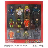 Roblox veiksmo figūrėlės 12 vnt. 2,5–3 colio Kolekcionuojami virtualios veiklos personažai Žaislai su priedais Dėžutė Kolekcija Sukurta 12Pcs a set