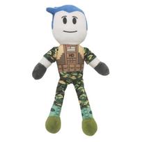 Roblox pliušinis žaislas Karinio stiliaus kimštas lėlės Veiklos personažas Švelnus animacinis personažas Sukurtas veiklos gerbėjams Gimimo data Dovana Kambario dekoracija 35cm