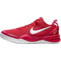 Nike Kobe 8 Slip Resistant Anti Kick Low top Children's Basketball Shoes Red Unisex FN0266-601 38.5
