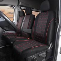 AUTOYOUTH Universalus 2+1 Automobilio Sunkvežimio Sėdynės Užvalkalas Patvarus Poliesterio Pluošto Sėdynės Užvalkalas Futbolo Stiliaus Automobilio Interjeras