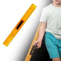 Didelis tiesus liniuotė matematikos geometrijos su nuimama rankena Mokymo įranga lentai