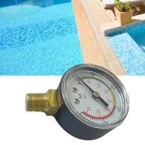 Veiksmingi baseino priedai Smėlio filtro manometras 35 PSI Apatinis tvirtinimas, skirtas lengvai stebėti filtravimo sistemas China Mainland