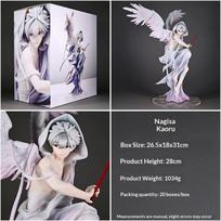 Kaworu Nagisa Gk Authentic Figure Anime Merchandise Desktop Decoration Statue Collectible Fashionable Toy Model Birth Date Present Boys 28CM