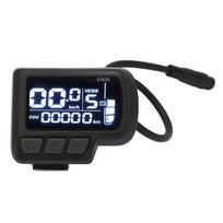 EN06 LCD Dviratininko Ekranas Spidometras su Šviesos Jungtimi 6 kontaktų Vandeniui atsparus Laidas 24V 36V 48V 60V Elektrinio Dviračio Ekranas