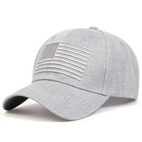 Beisbolo kepurė Kaulas Vyriška Taktinė Armijos Karinė Tėčio Kepurė Amerikos JAV Vėliava Hip Hop Kepurė Sportinė Trucker Kepuraitės pilka spalva
