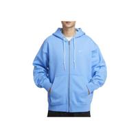 Nike vyriškas su gobtuvu Solo Swoosh, užsegamas užtrauktuku, universiteto mėlynos spalvos DR0403-412 XL