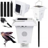 Ultragarsinis paukščių ir gyvūnų atbaidymo įrenginys XTREME, IP44, saulės energija