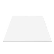 Lubų plokštės 12 vnt. pakuotė 24 x 24 col. iš PVC putų, atsparios ugniai, lygios baltos