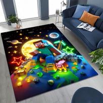 Animacinis S-Sandboxs 3D žaidimo kilimas miegamajam, svetainei, sofai, namų durų kilimėlio dekoras, didelis neslystantis grindų kilimėlis vaikams žaisti, dovana 40x60cm( 15x23in )