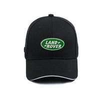 Moterų Vyrų Dizainas Land Rover LOGOTIPAS Madingos Siuvinėtos Kepurės Beisbolo Kepuraitė Land Rover SVR Emblemai Freelander 3 SVR L320 L330 Defender Range Rover Evoque juoda