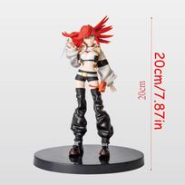 GACHIAKUTA 21cm/8.27in Anime figūrėlė GACHI AKUTA Rudo/Riyo Veiksmo figūrėlė Enjin/Zanka Figūrėlė PVC Suaugusiųjų kolekcijos Modelis Lėlės Žaislas