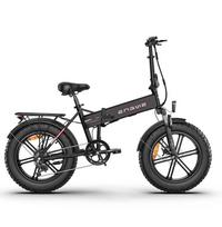 ENGWE EP-2 BOOST Electric Bike - 250W Motor, 120km Range, 20  Fat Tire E-Bike with Shimano 7-Speed juoda