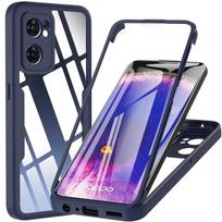 3IN1 360° Full Protection Case For OPPO RENO 13 13Pro 13F 12/FS 4G 5G A3 A3X A40/M A60 A96 A76 A36 4G 5G Acrylic+TPU Phone Cover OPPO A3X 4G