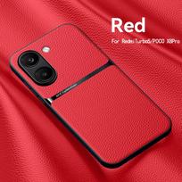 Dėklas Xiaomi POCO X8 Pro X8 Pro Max, magnetinis, PU oda + TPU kraštas, itin plonas, apsaugantis nuo kritimo, apsaugantis kamerą Poco X8 Pro
