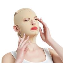 Full Face Lift Strap V Line Cheek Chin Slimming Belt Strap Facial Massage Shaper Reusable Breathable Lifting Bandage M