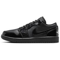 Jordan 1 Low Se Patentinis dramblio kaulo juodas moteriškas HJ7743-010 36
