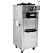 Commercial Soft Serve Ice Cream Machine Maker 21-31 L/H Yield 3-Flavor