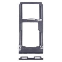 For Sony Xperia 5 II Original SIM Card Tray + SIM / Micro SD Card Tray (Black) juoda
