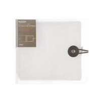 CD DVD Discs Storage Bag Package with Buckle Closure Store 12 pcs CD A