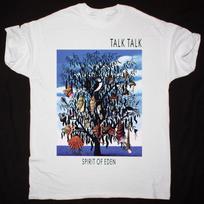 TALK TALK EDENO DVASIA Sunki medvilnė Balta Visų dydžių Unisex marškinėliai Unisex T-shirt XXXL
