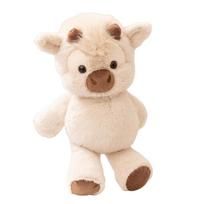 Animacinis Žavingas Karvės Pliušinis Žaislas Švelnus Gyvūnas Galvijų Pliušinis Žaislas Mielas Ir Žavus Sukurtas Mergaitėms Medvilninė Gyvūno Pliušinė Lėlė Namų Dekoracija 40cm ruda